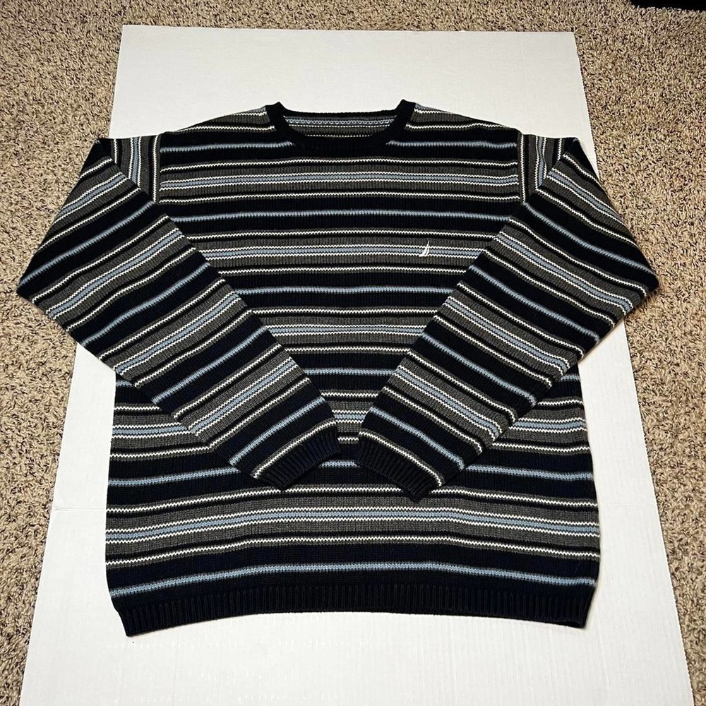 Striped Nautica Knit Sweater - Picture 2 of 5